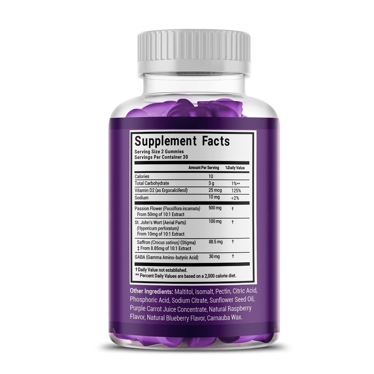 Ceres Nature Premium Saffron Extract 88.5mg Gummy, 60 Gummies