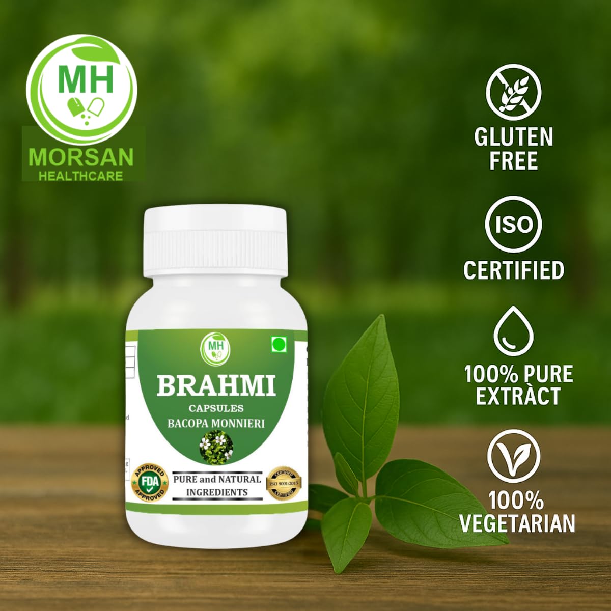 Morsan Healthcare Brahmi Capsules 240