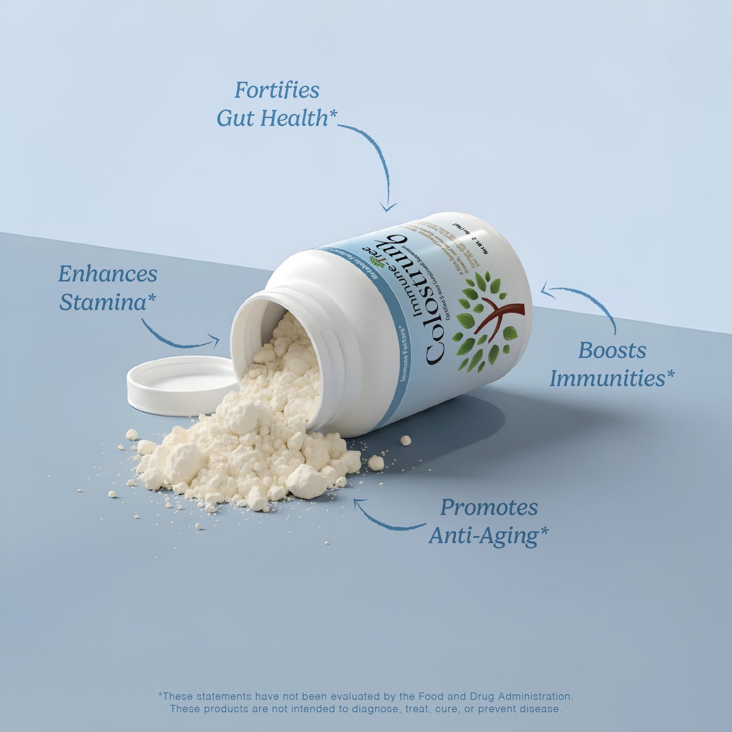 Immune-Tree 100% Pure Bovine Colostrum Powder (Grass-Fed) 35