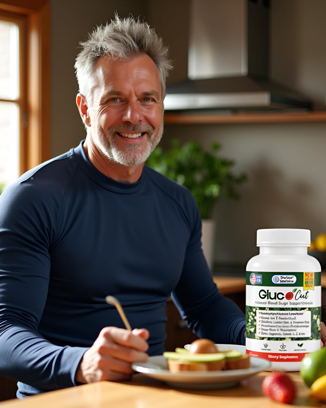 Purely Vital GlucoCut Advanced Supplement Formula, 60 Capsules