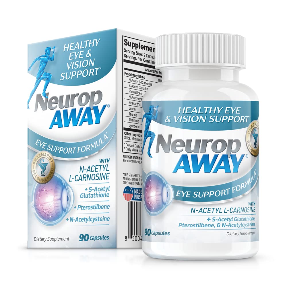NeuropAWAY Eye Support Supplement Capsule 90 Count