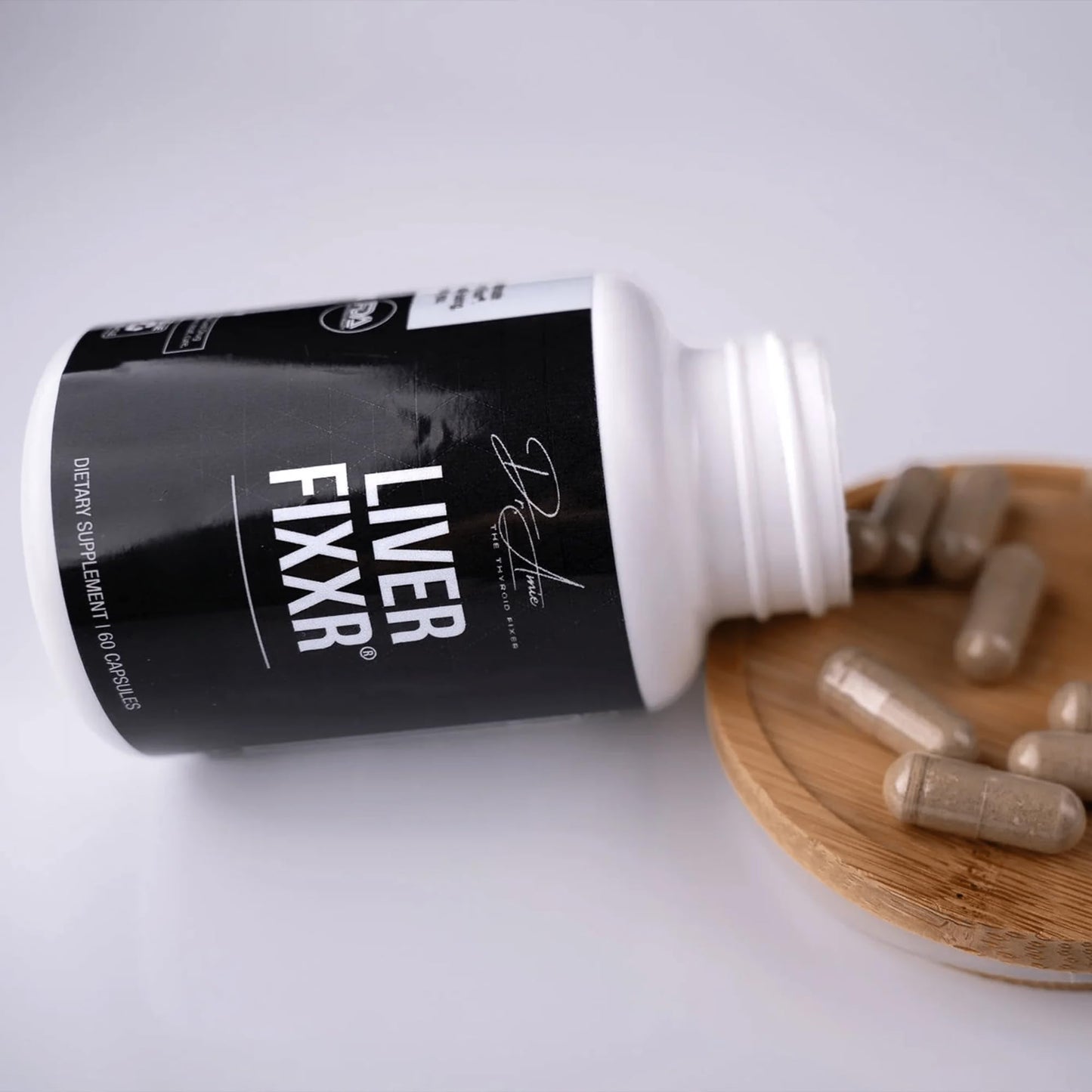Fixxr Liver by Dr. Amie Liver Support Supplement 60 Capsules