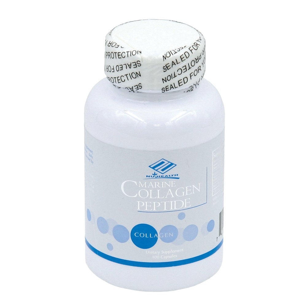 Nu-Health Marine Collagen Peptide Capsules 100 Capsules