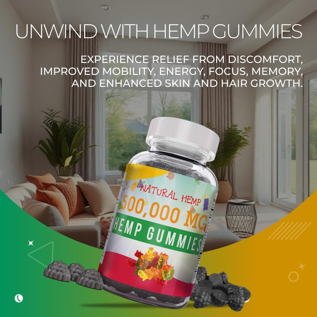 The CBD Project Organic Hemp Gummies 50 Count
