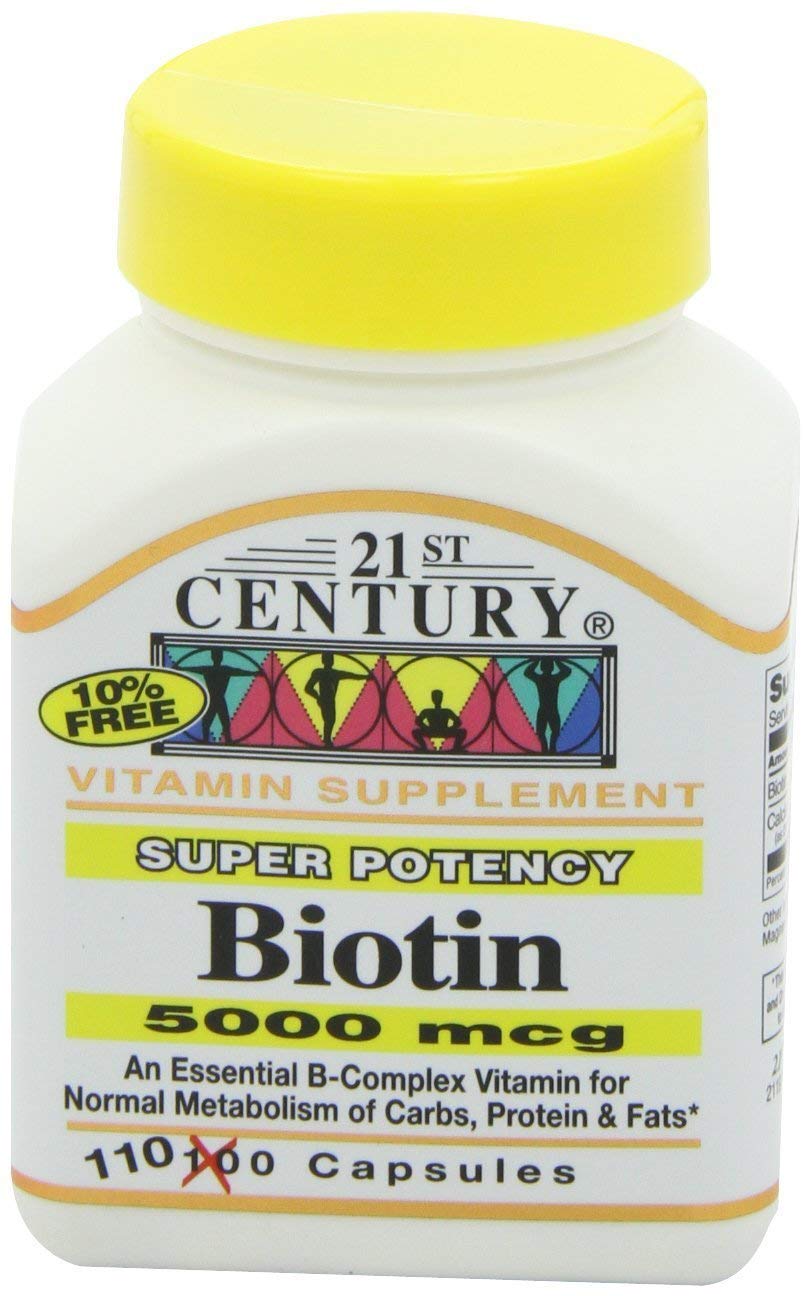 Biotin Biotin 5000 Mcg Capsules, 330 Count