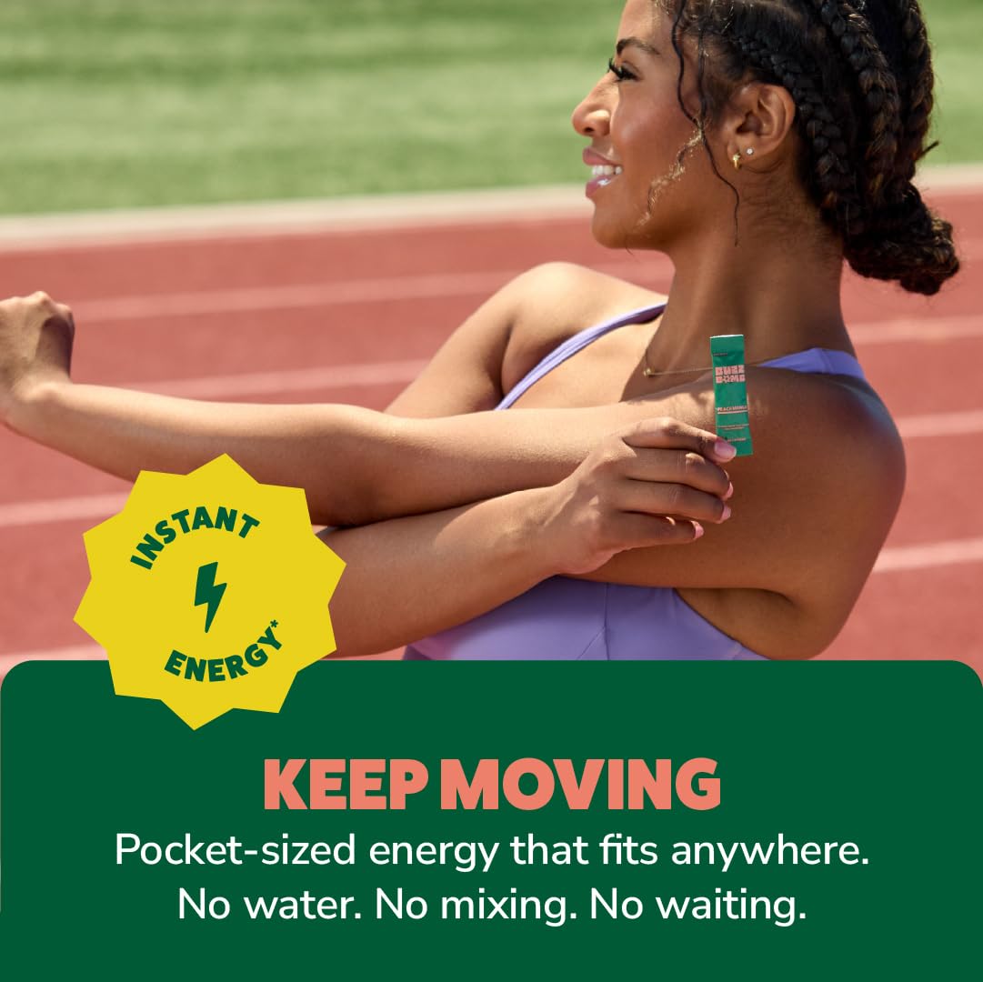 BUZZ BOMB Energy Packets Under the Tongue Caffeine Powder 0.7 Ounce