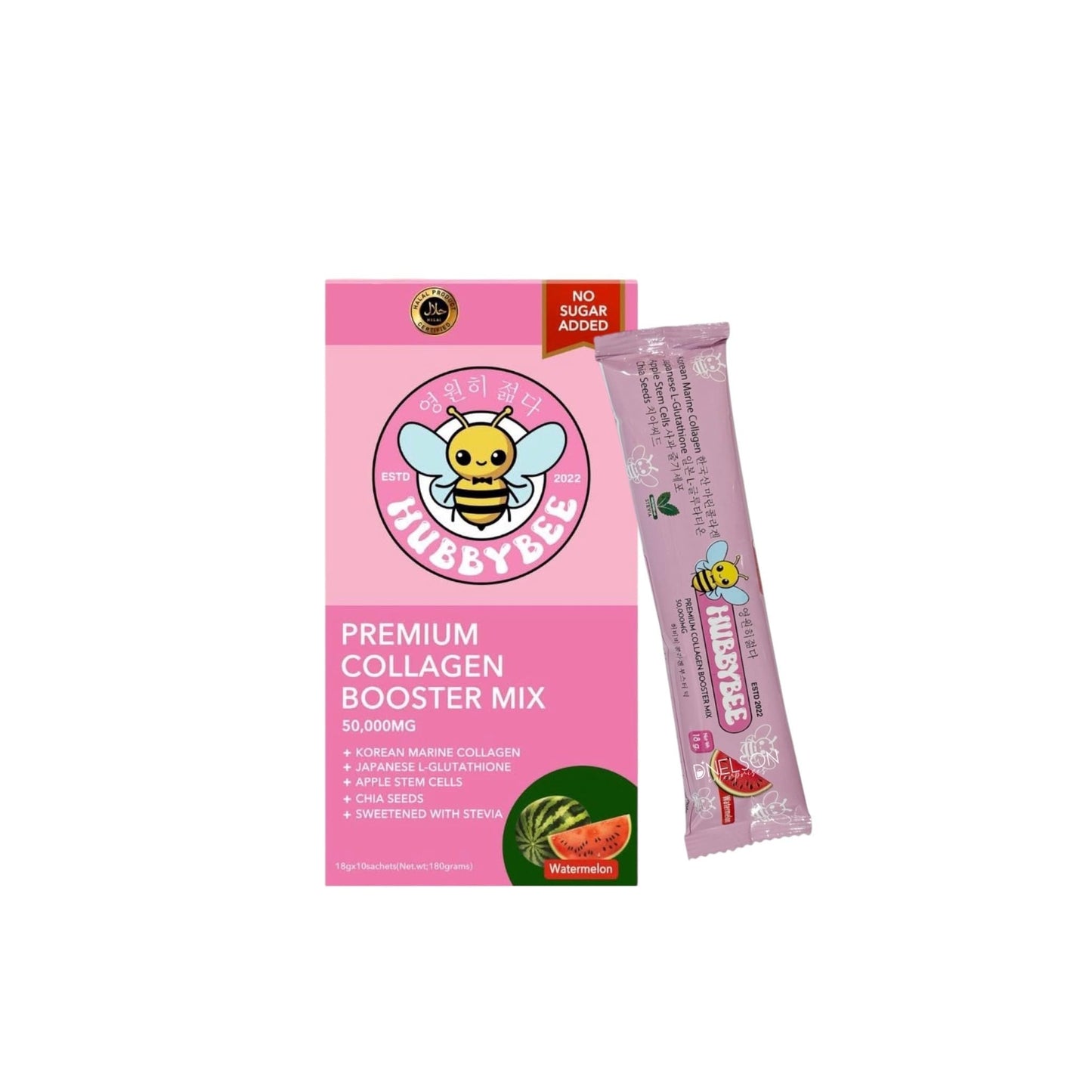 Tala Glow Hubby Bee Premium Collagen Booster Mix Powder 10 Sachets