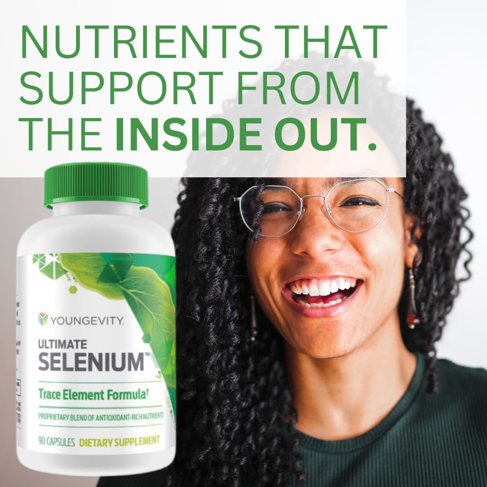 Youngevity Ultimate Selenium + Cofactors I-selenomethionine Capsules, 360 Capsules