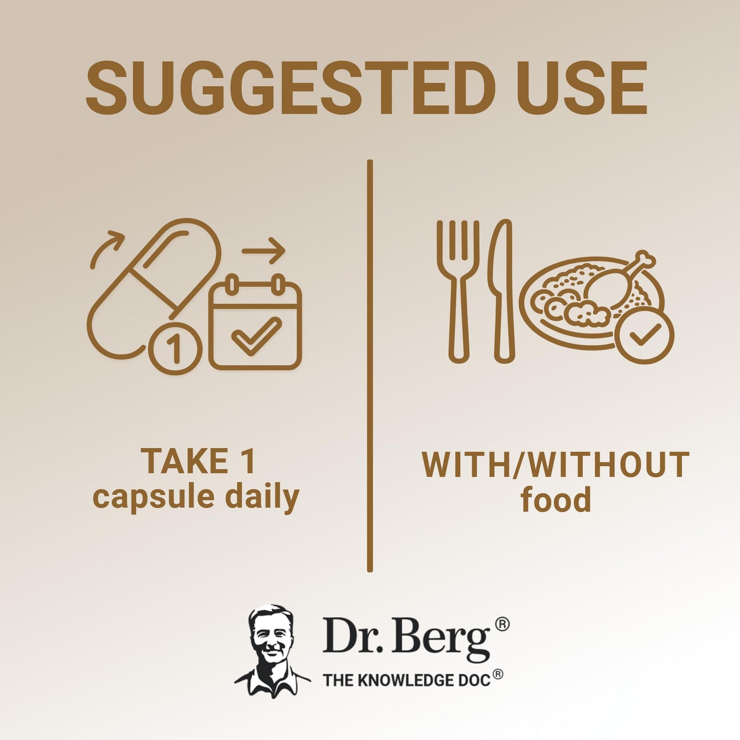 Dr. Berg Nutritionals Maximum Strength 7-in-1 Vitamin D3 K2 10,000 IU Naturally Derived D3 4X Lab-Tested & Verified High Absorption Formula K2 D3 Vitamin Supplement 120 Capsules