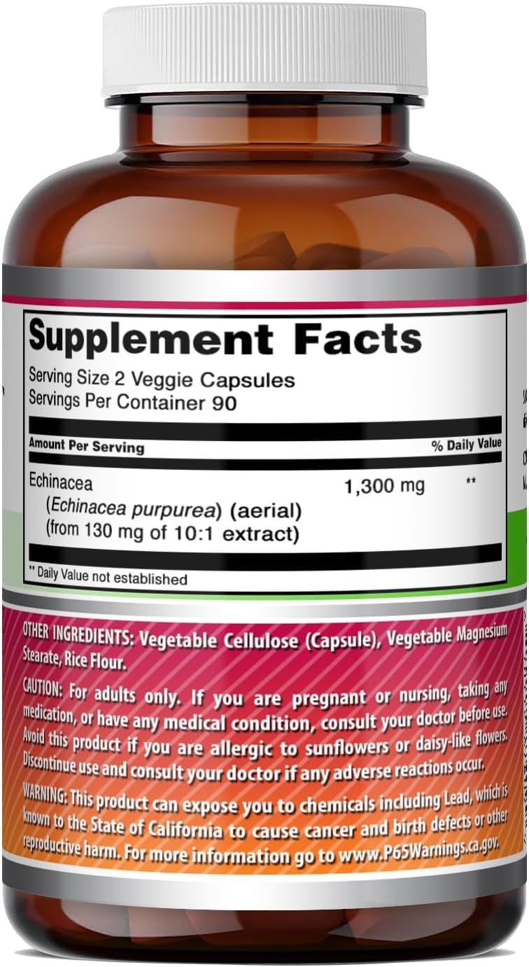 Amazing Nutrition Echinacea Capsule 540 Count