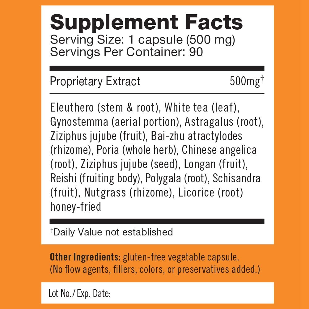 Herbalogic Fixed Focus HD Herb Capsules, 90 Count