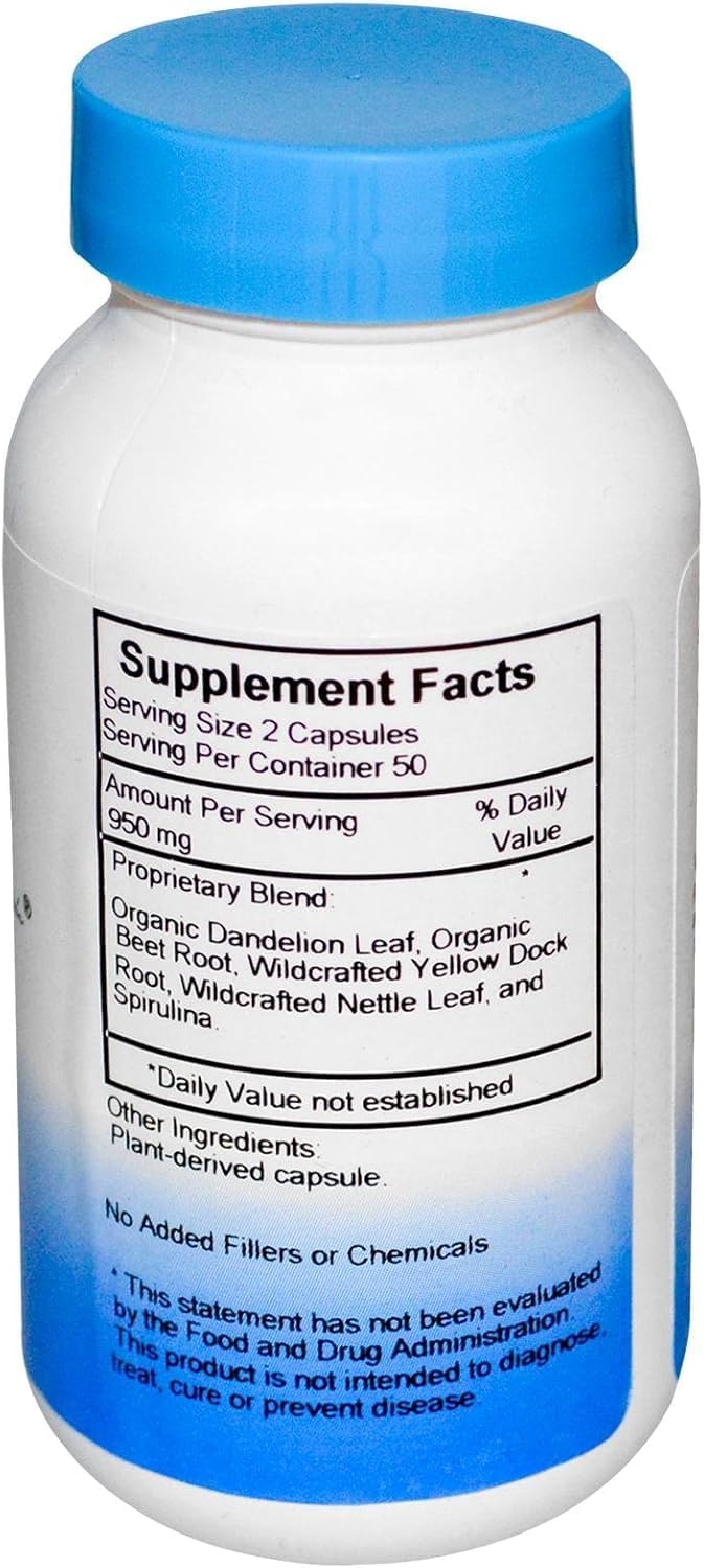 Christopher's Original Formulas Herbal Iron Formula 450 mg Capsules 100