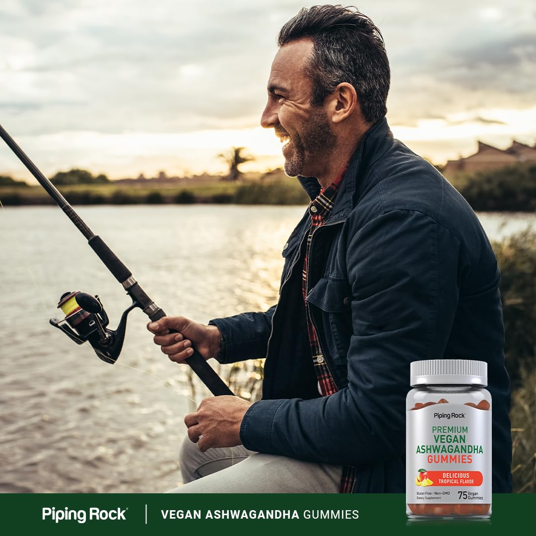 Piping Rock Ashwagandha Gummies 75 Count