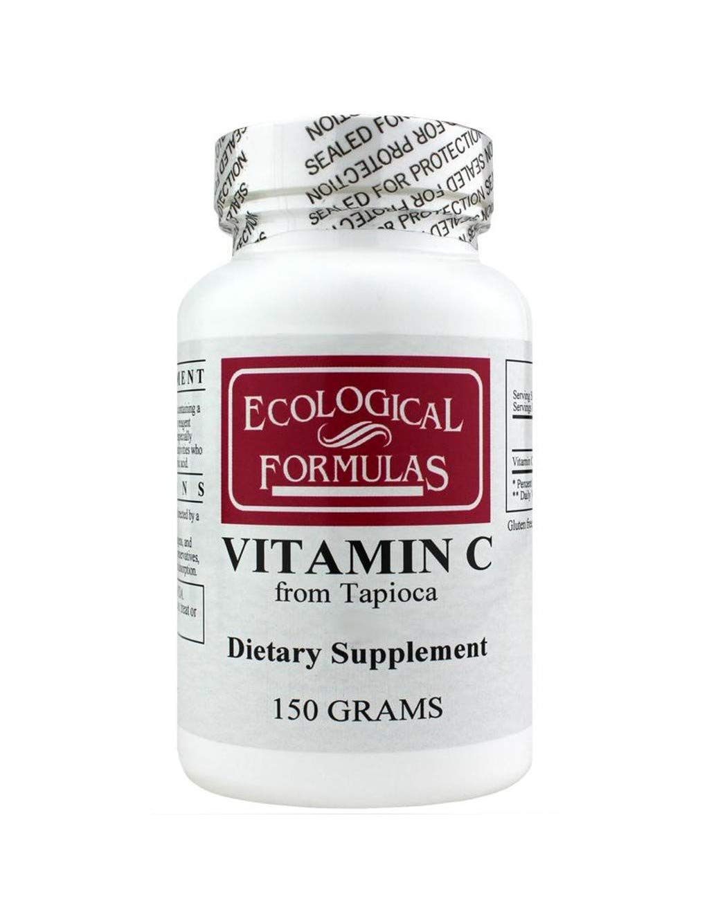 Ecological Formulas Vitamin C Powder 150 Gram