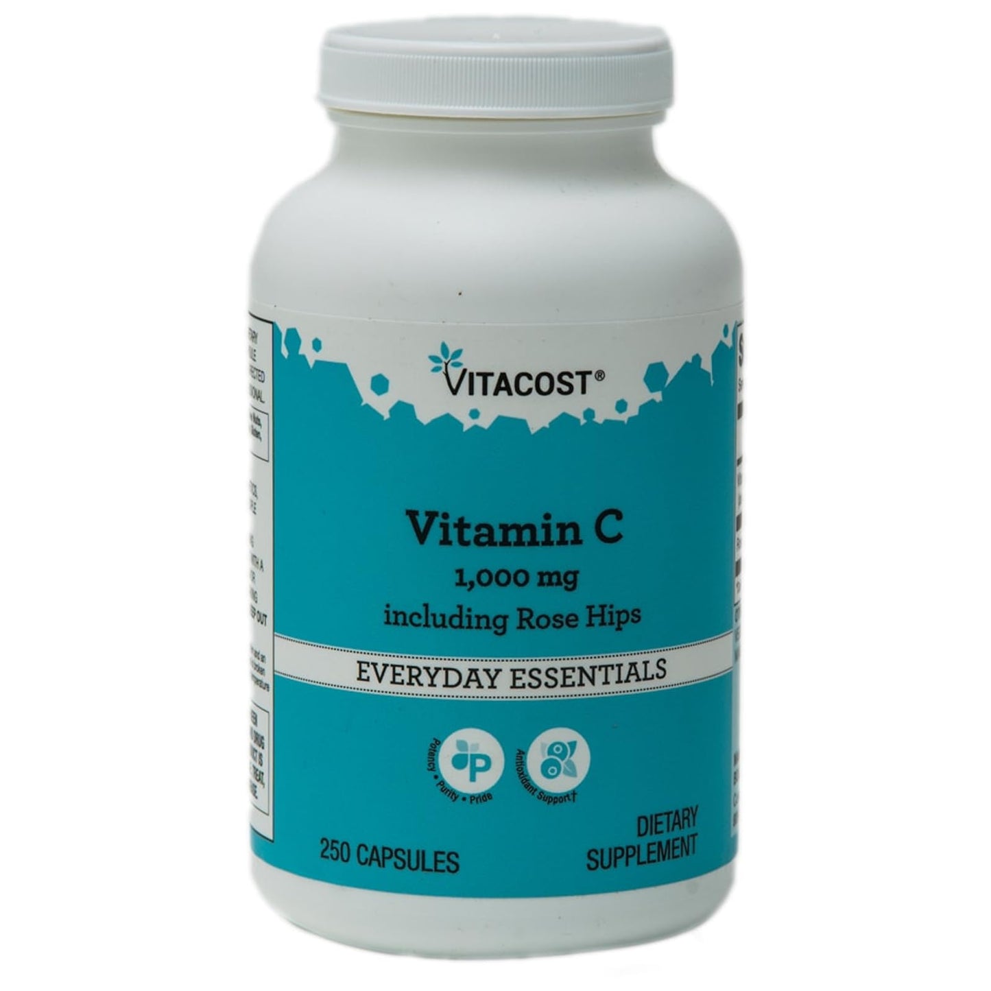 Vitacost Brand Vitamin C Including Rose Hips 250 Capsules