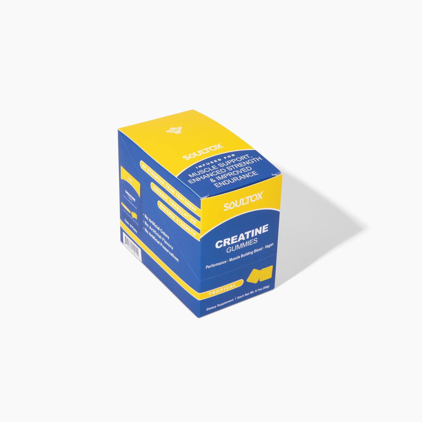 Lucky Soul Soultox Creatine Gummies 10 Pack