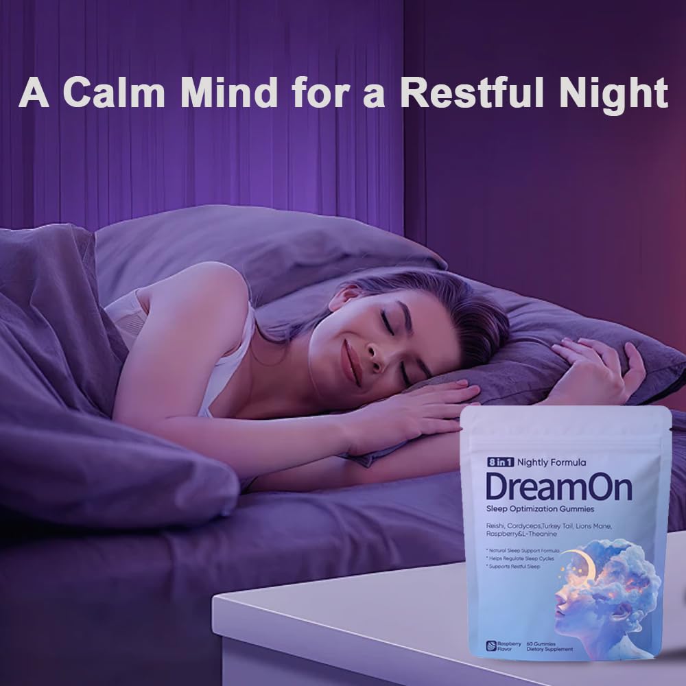 TOGOLIUN DreamOn Sleep Optimization Gummies, 60 Gummies