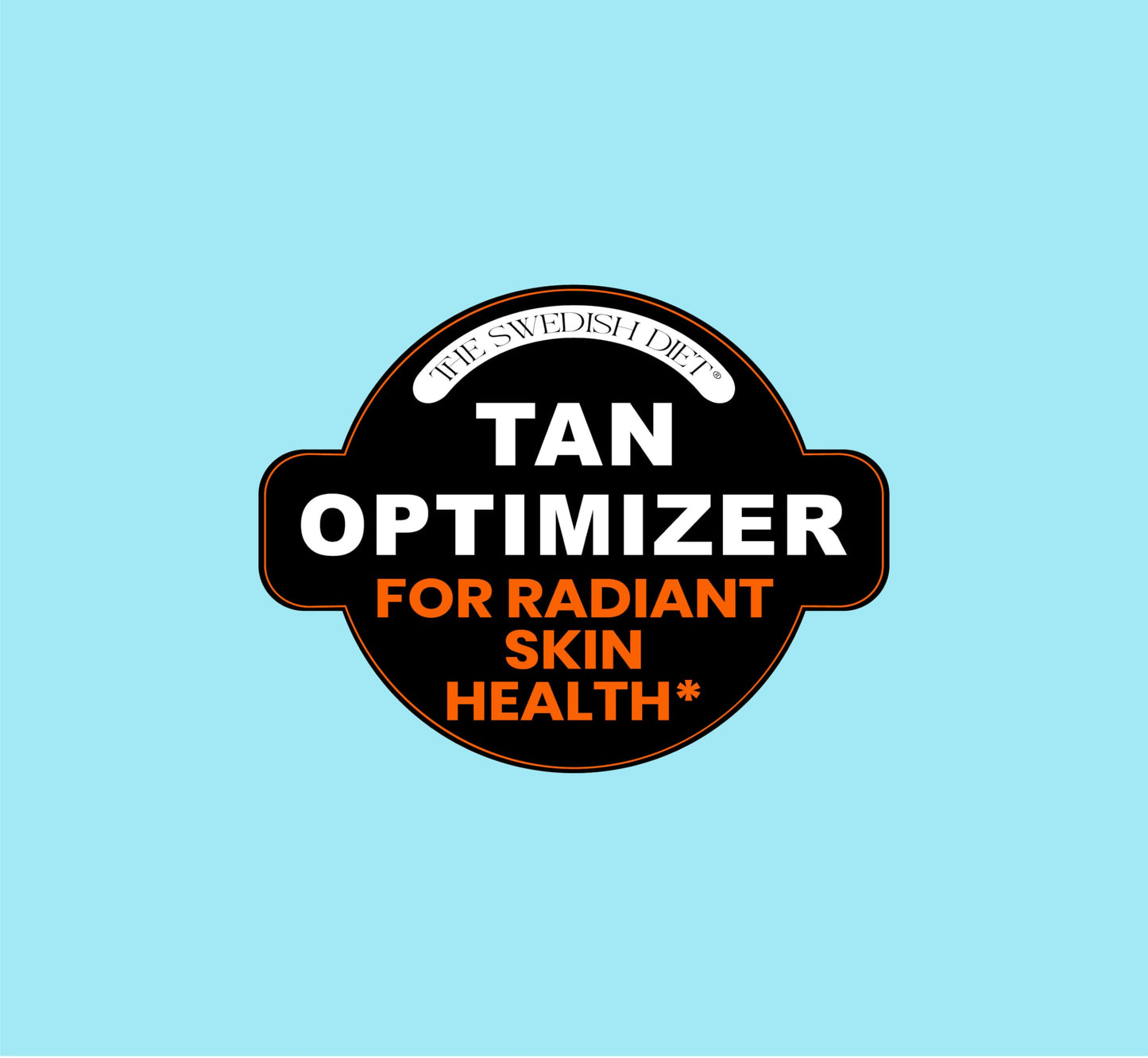 The Swedish Diet Tan Optimizer Sugar-Free Tanning Supplement for a Healthy Golden Glow, Beta Carotene, Selenium, Lycopene & Antioxidants, Capsule, 30 Capsules