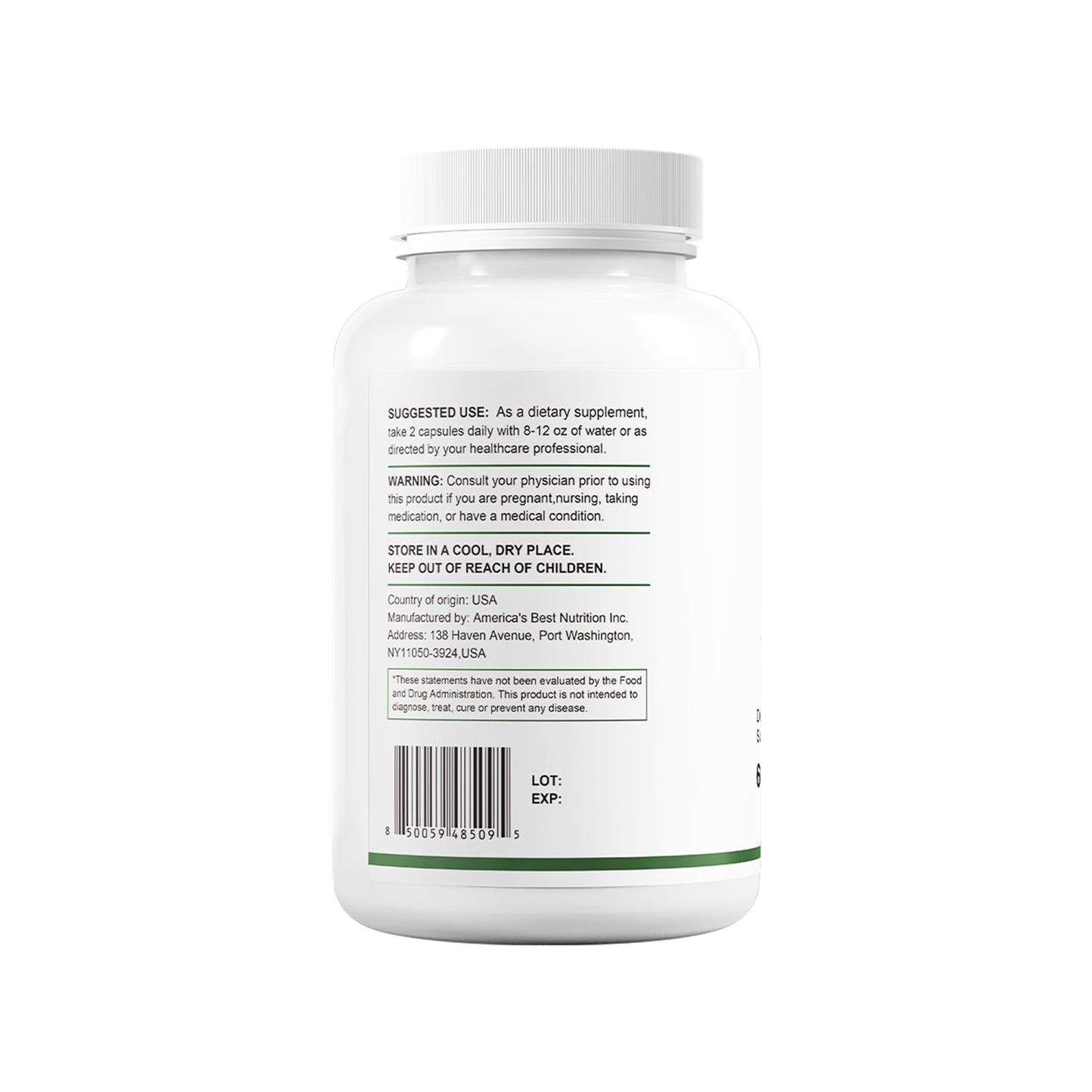 HUJ Lung Health Supplement Capsule, 60 Capsules