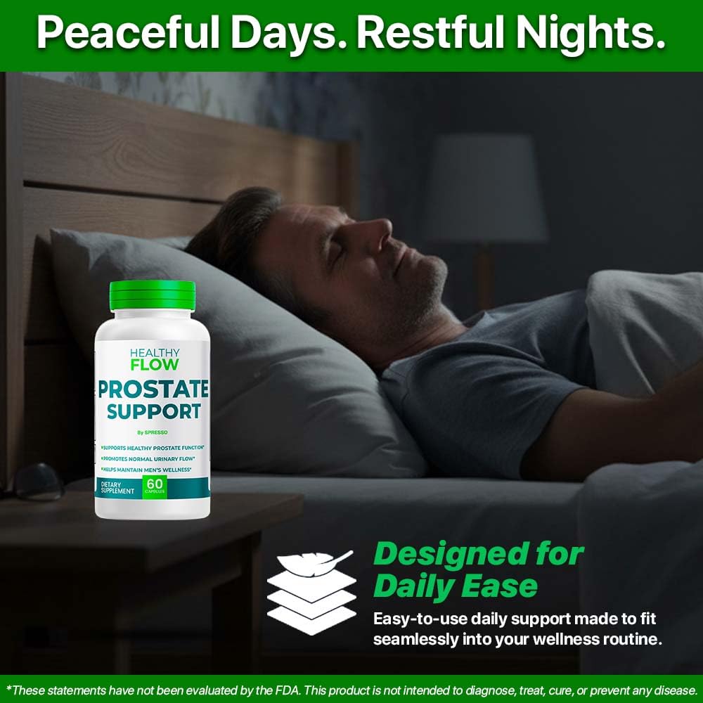 SPRESSO Healthy Flow Prostate Support, 120 Capsules