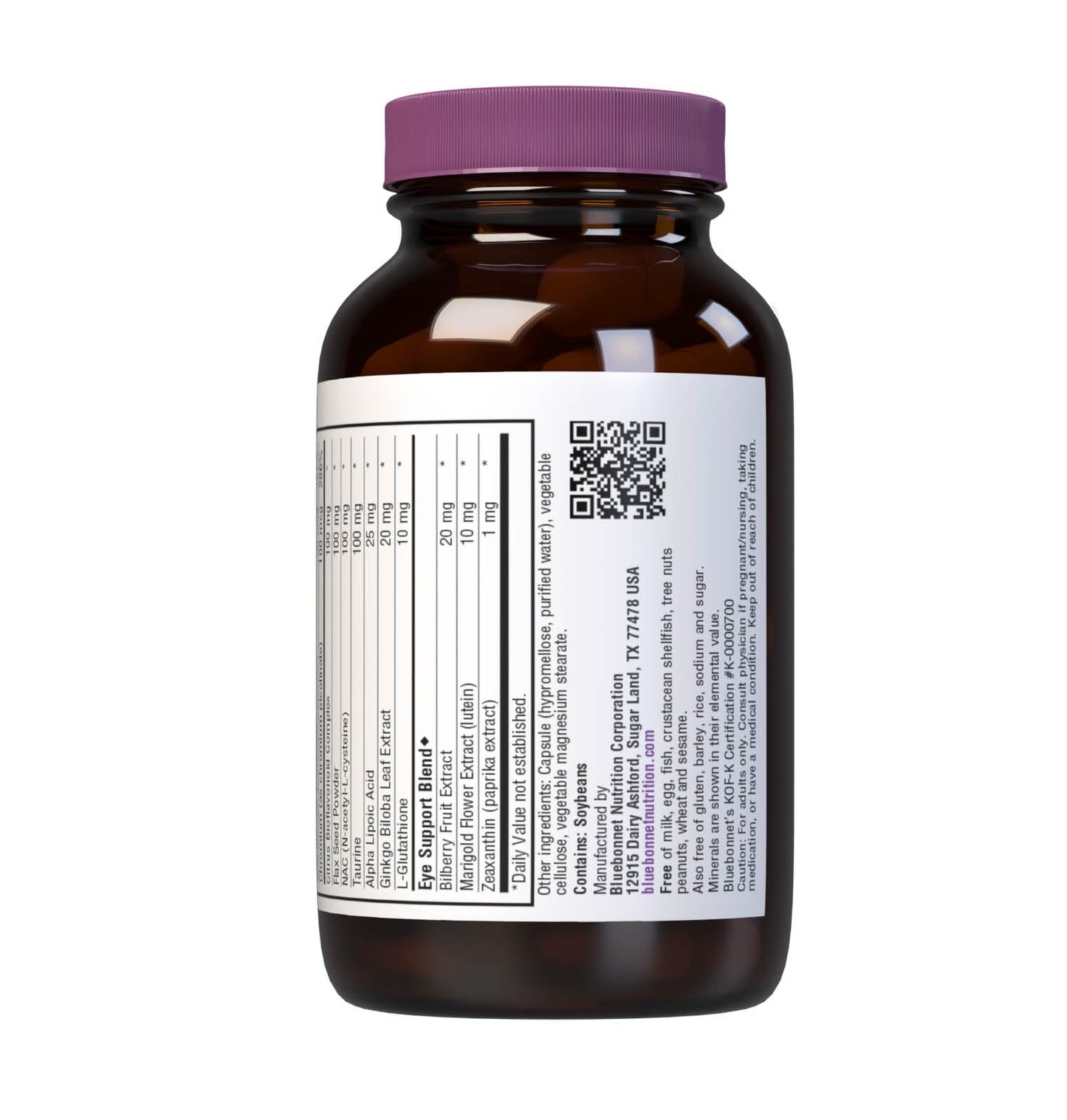 BlueBonnet Eye Antioxidant with Zeaxanthin Formula Capsule, 60 Count