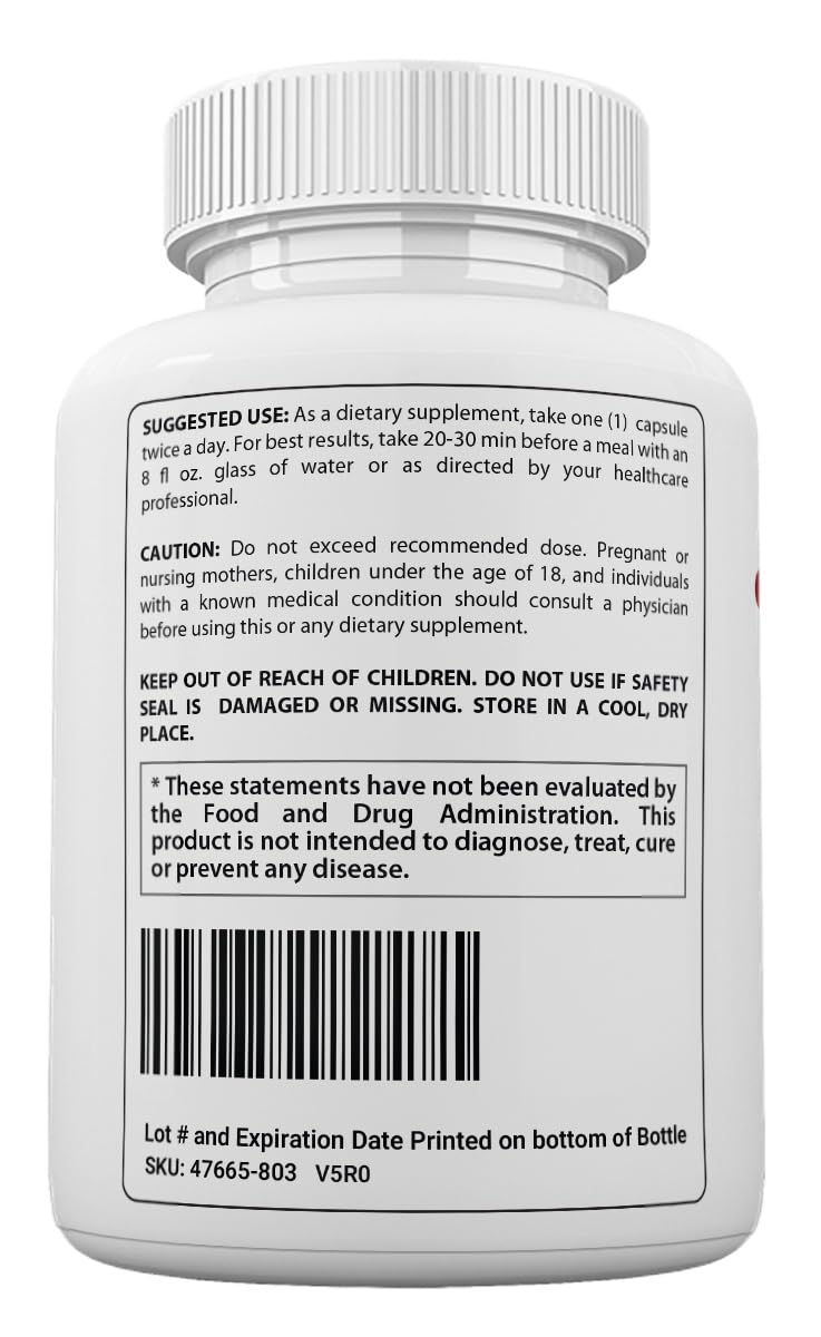 Zonata True Relief Blood Balance Premium Formula Capsules, 120 Capsules