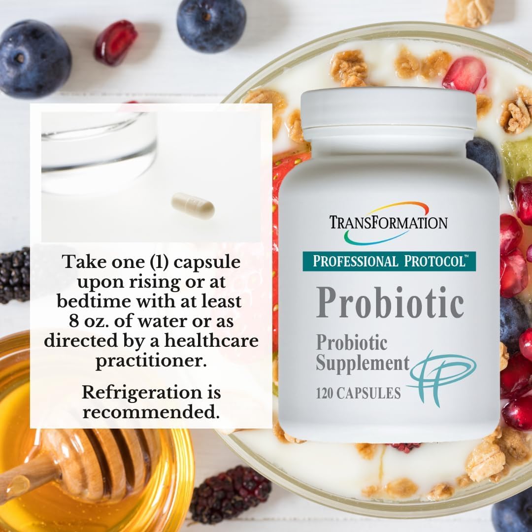 TRANSFORMATION Enzyme Probiotic Supplement Capsule 120 Capsules