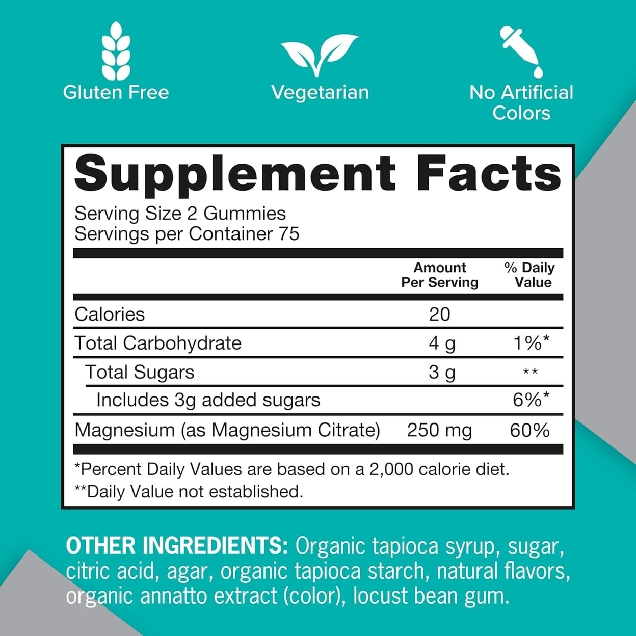 Qunol Magnesium Citrate Gummies, 150 Count