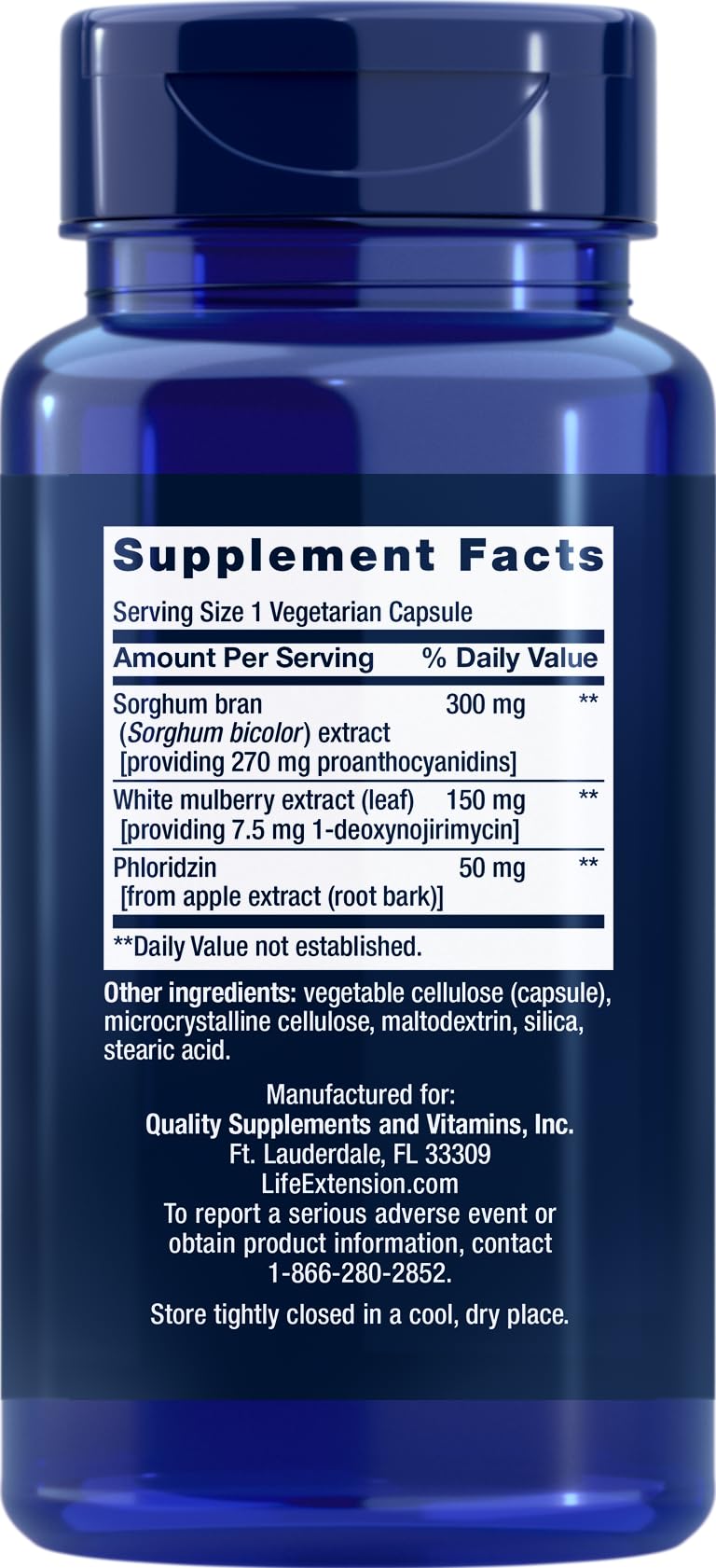 Life Extension Tri Sugar Shield Capsules 180