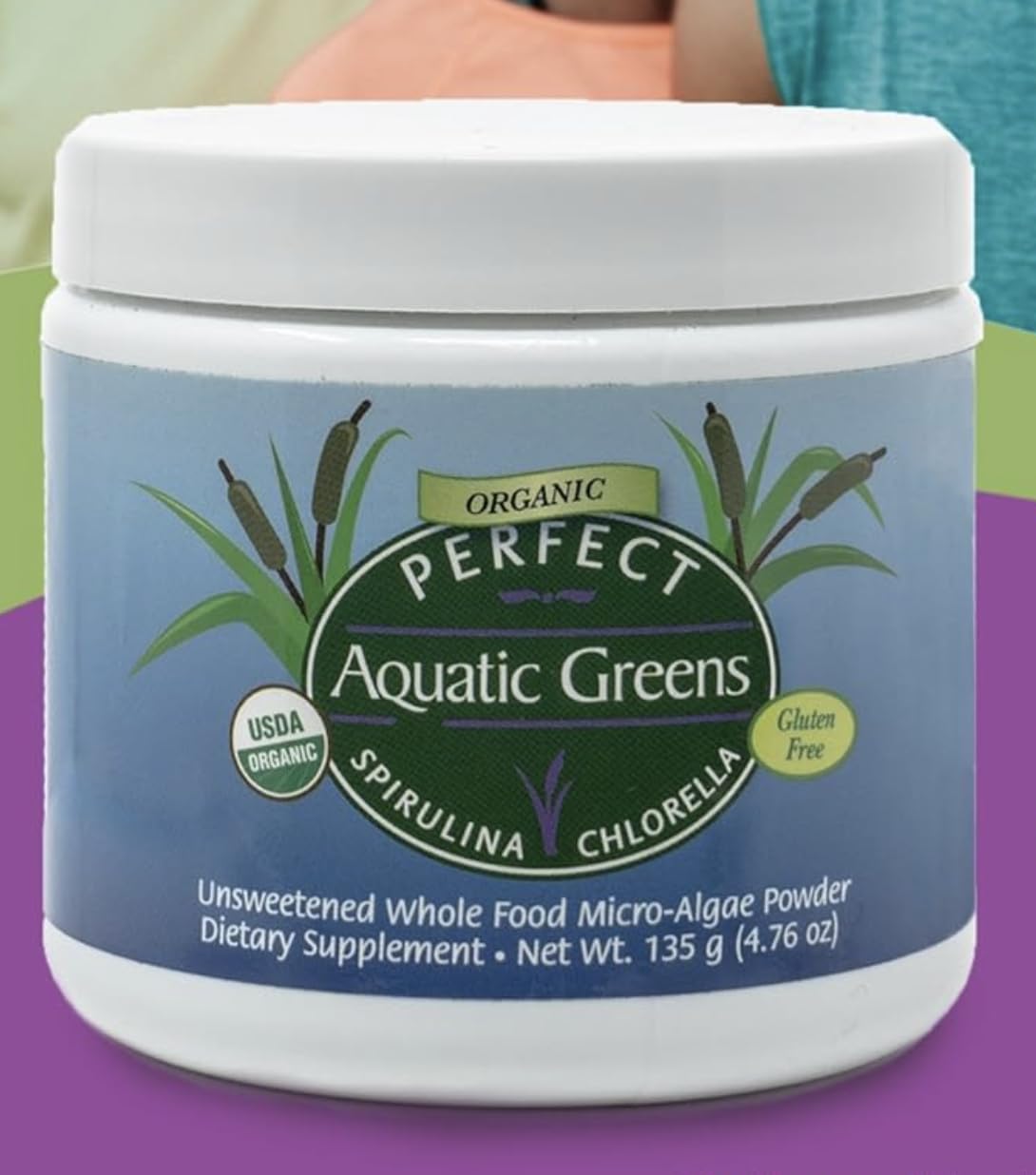 Perfect Supplements Aquatic Greens Powder 4.76 Ounce