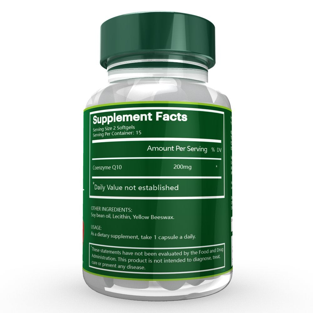 Na'trition Coenzyme Q10 100 mg Softgels 60 Count