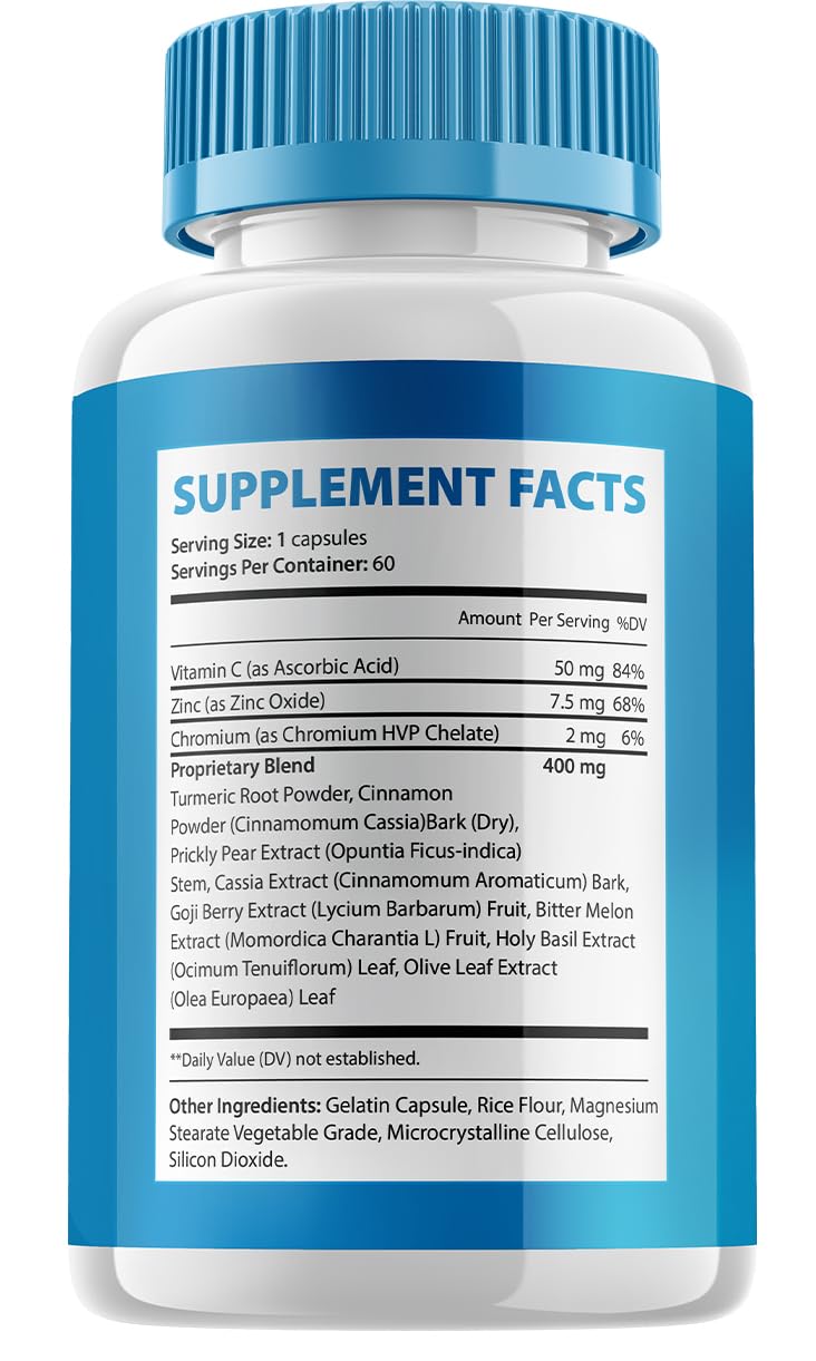 Indelo Glucea Metabolic Support Capsules, 300 Capsules