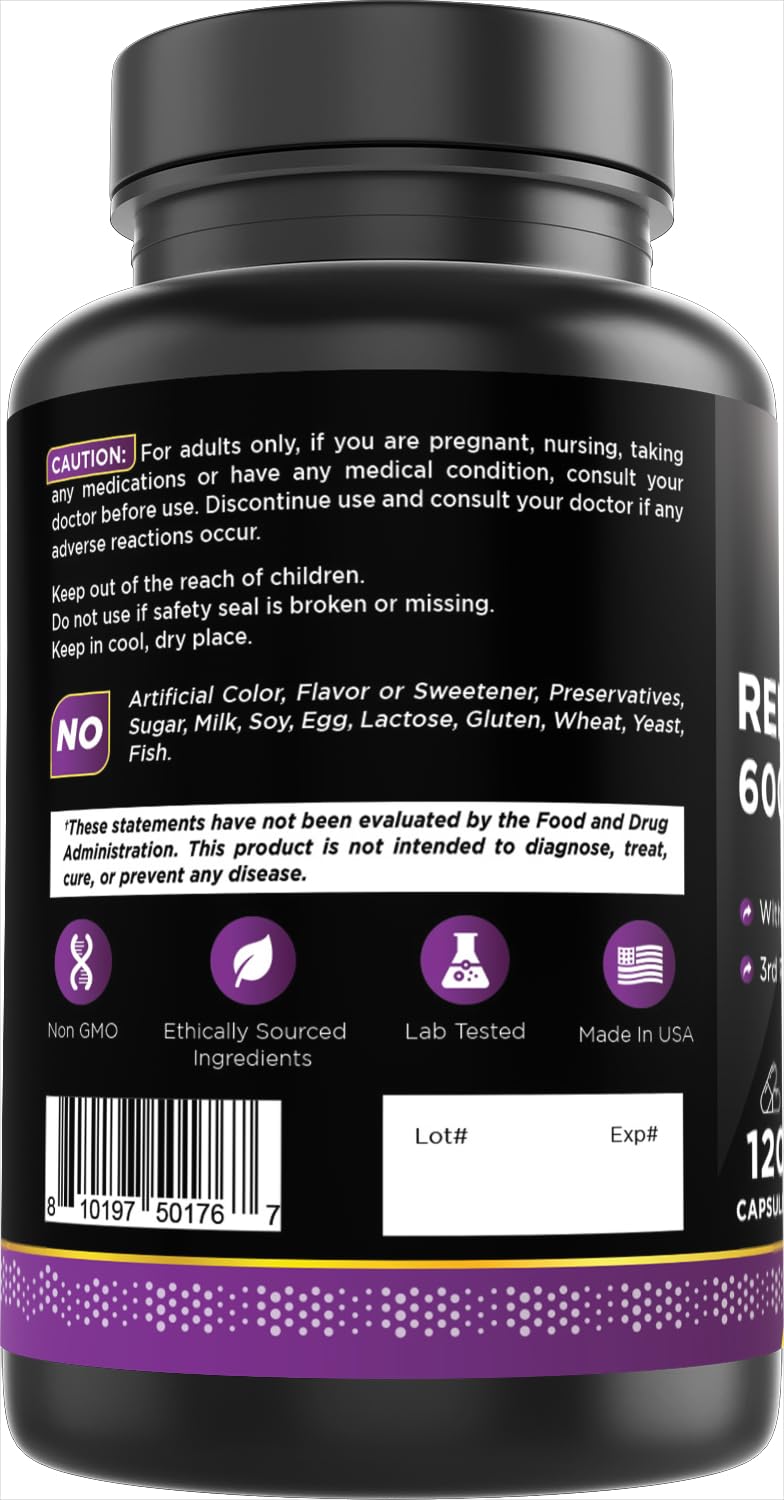 Oxify Red Yeast Rice with CoQ10 Capsules 120 Count