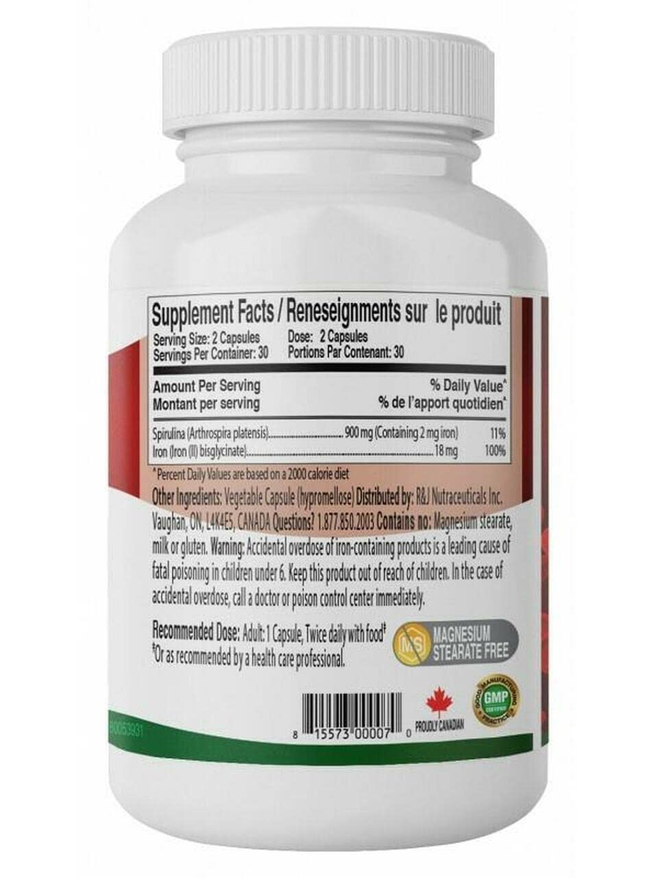 VitaTree Iron Complex 60 Capsules