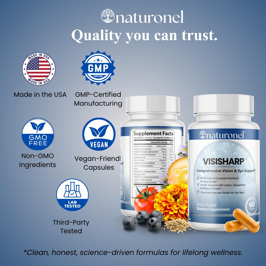 Naturonel Visisharp Eye Vitamin Capsule 60 Count