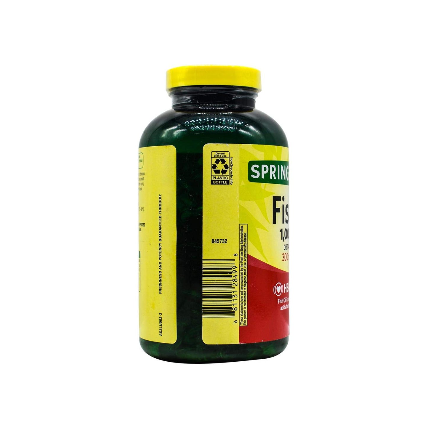 Spring Valley Fish Oil 1000 mg Softgels, 300 Softgels