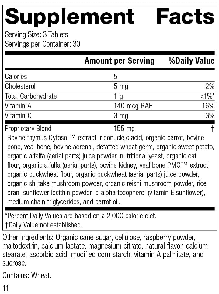 Standard Process Inc. Children's Wellness Chewable Bundle Congaplex & Catalyn Supplement Kit