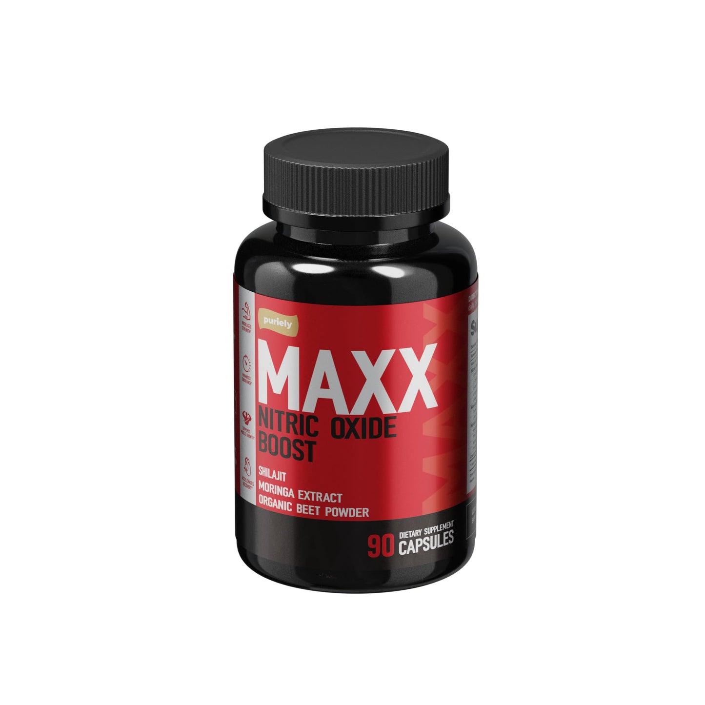 Puriely Nitric Oxide Nutritional Capsule, 90 Capsules