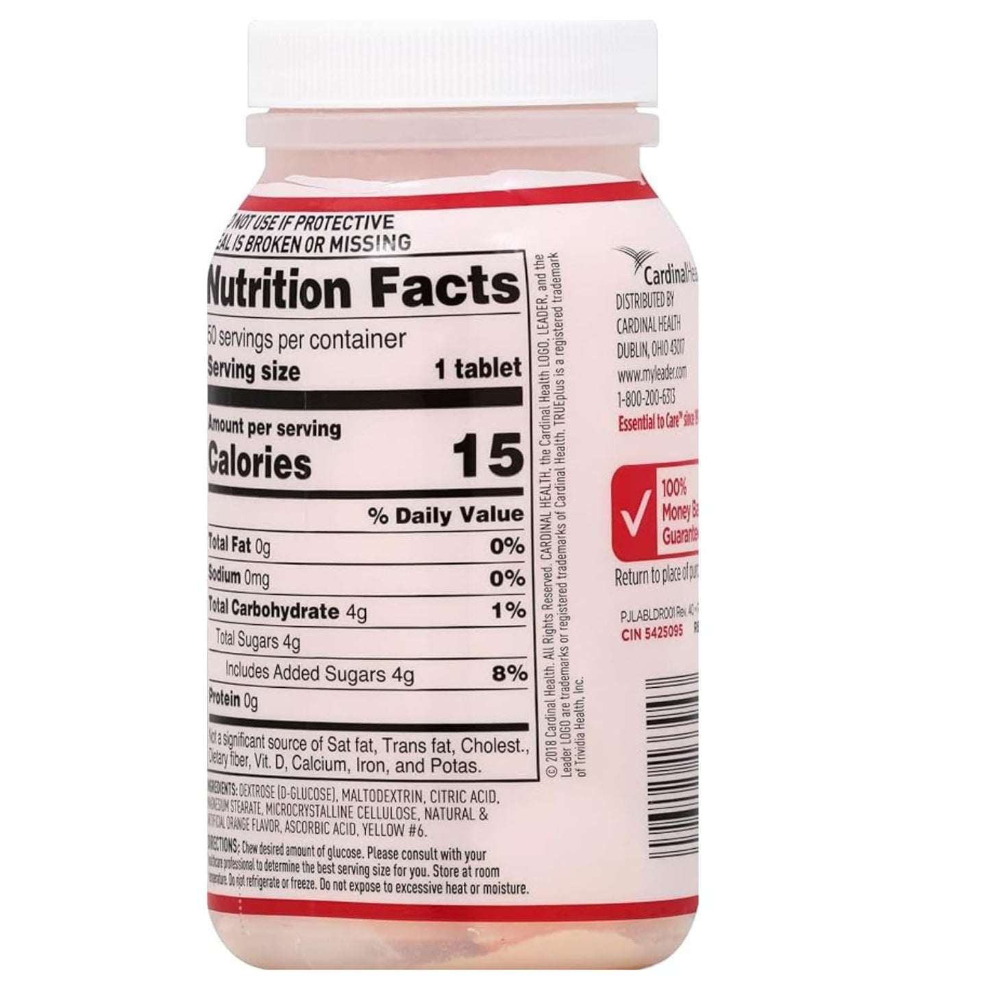 Leader Glucose Tablets Tablet 50