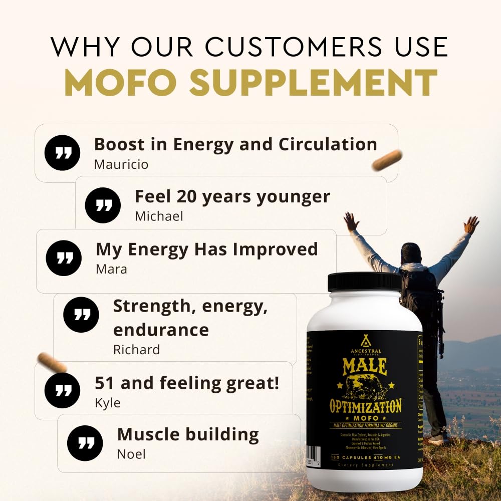 Ancestral Supplements Mofo Liver Capsules, 180 Capsules