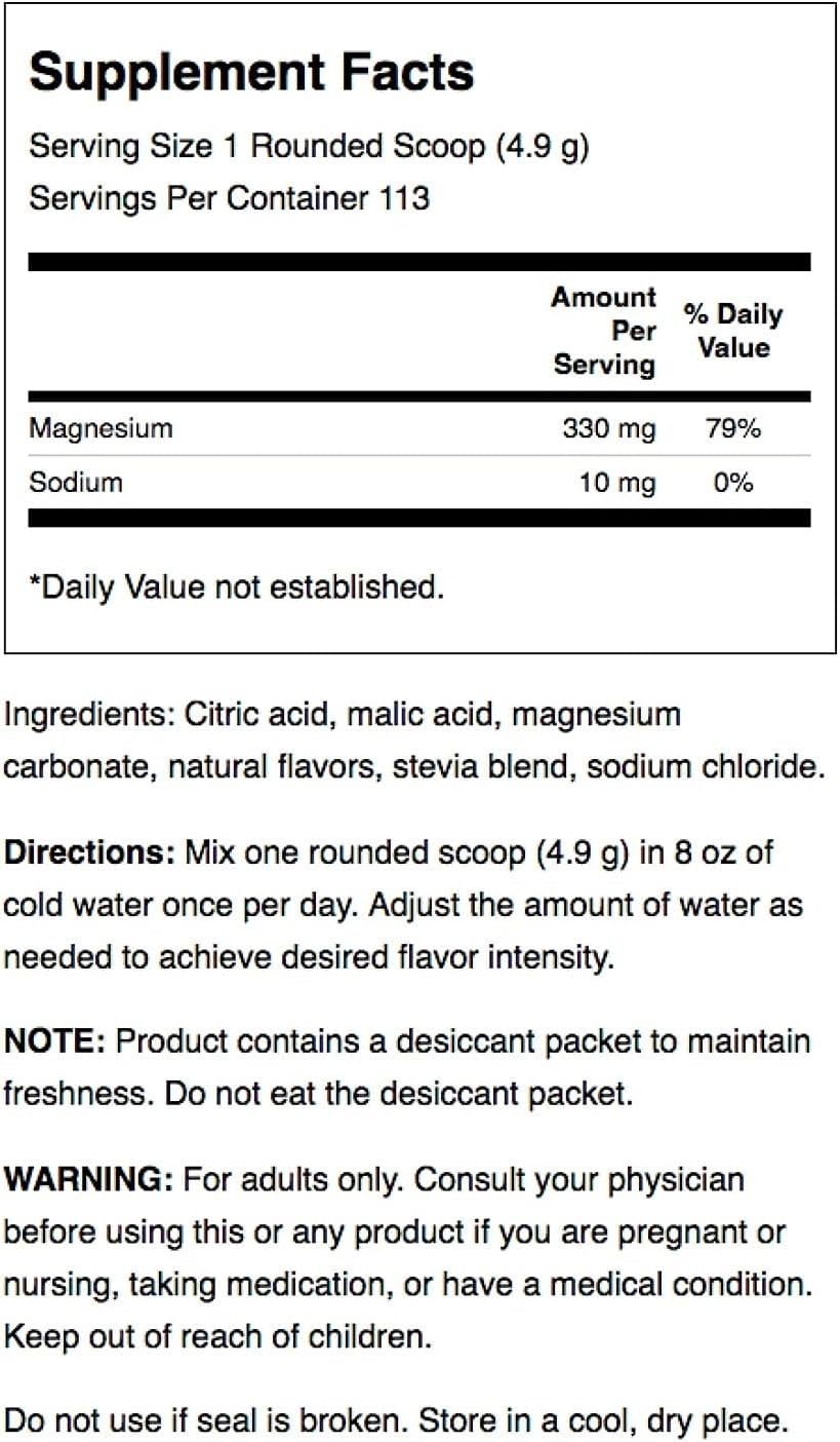 Swanson Mellow Magnesium Drink Powder 20 oz