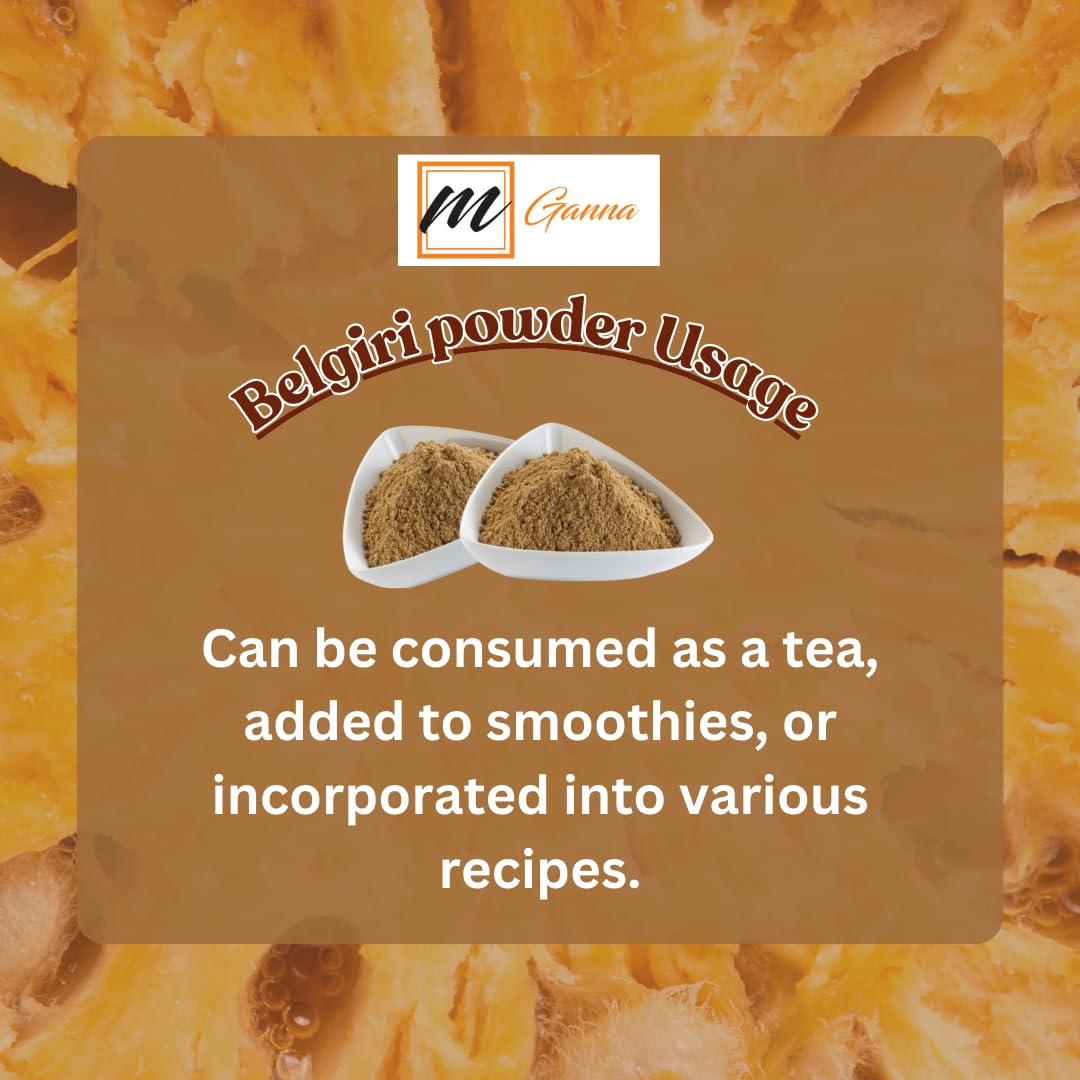 mGanna Bael Powder (Aegle Marmelos) Wood Apple Powder, 8