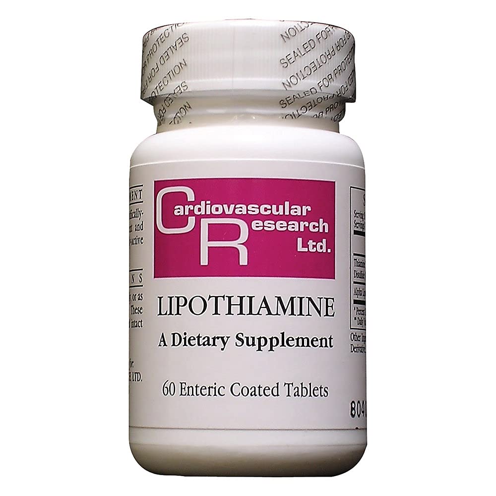 Ecological Formulas Lipothiamine Tablets 60 Count