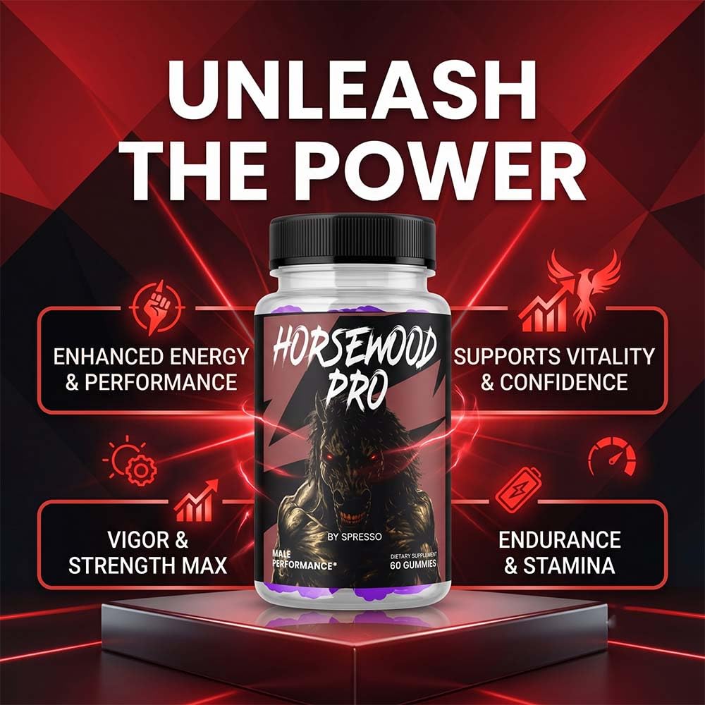 SPRESSO HorseWood Official HorseWood for Daily Wellness Gummies 180