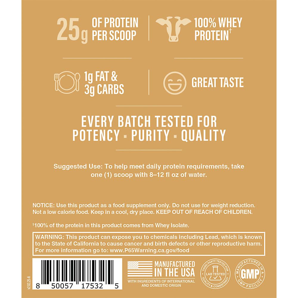 RAW CBUM Series Itholate Protein Powder Vanilla Oatmeal Cookie, 1.03 lb