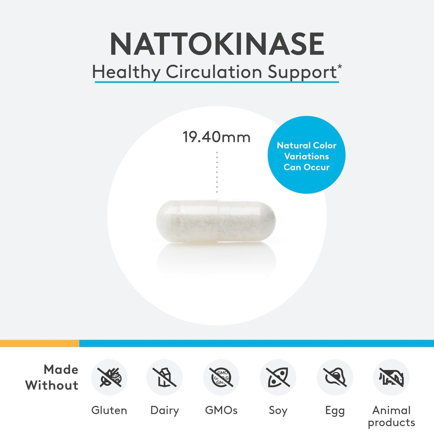 XYMOGEN Nattokinase Capsules 120