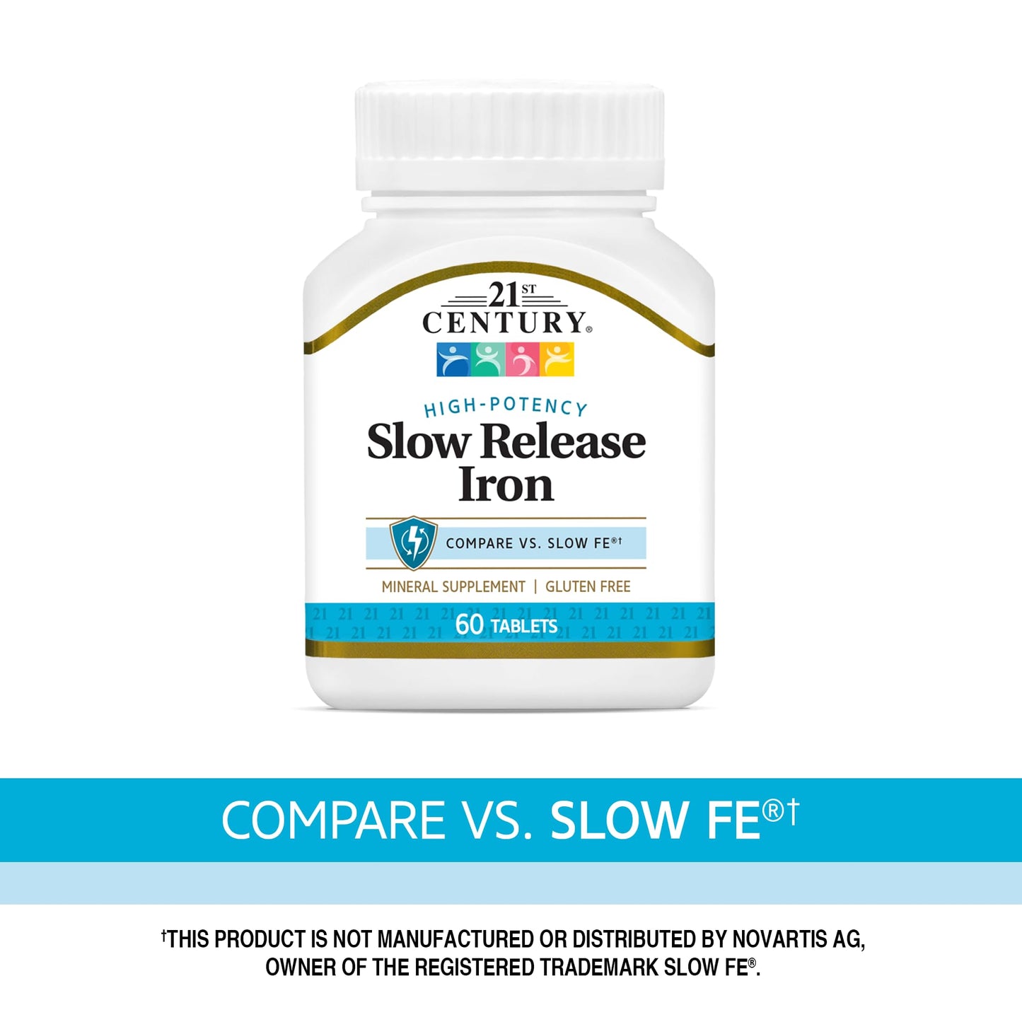 21st Century Slow Release Iron Tablets 720 Tablets