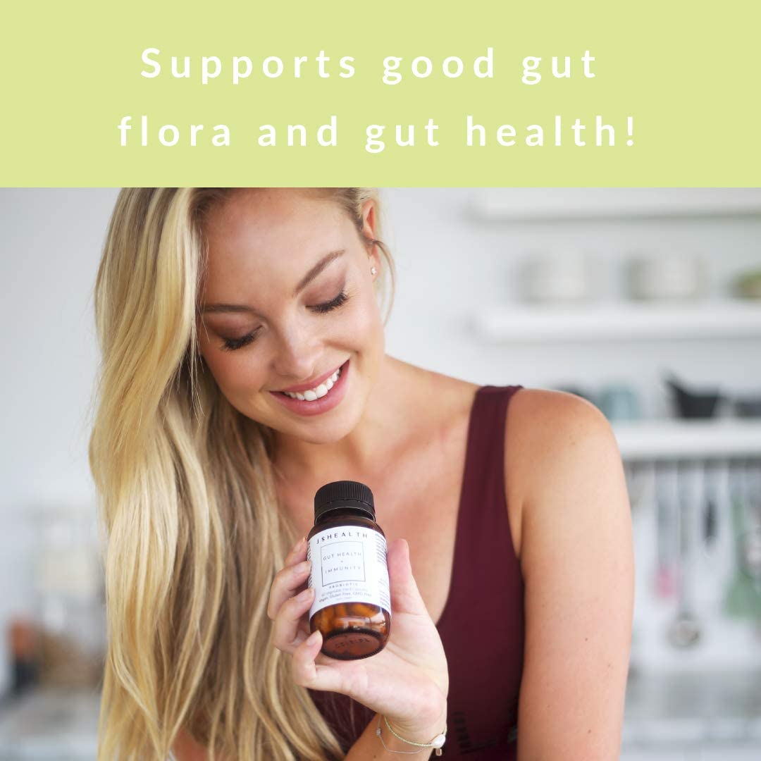 JSHealth Gut Health and Immunity Formula Probiotics 60 Capsules