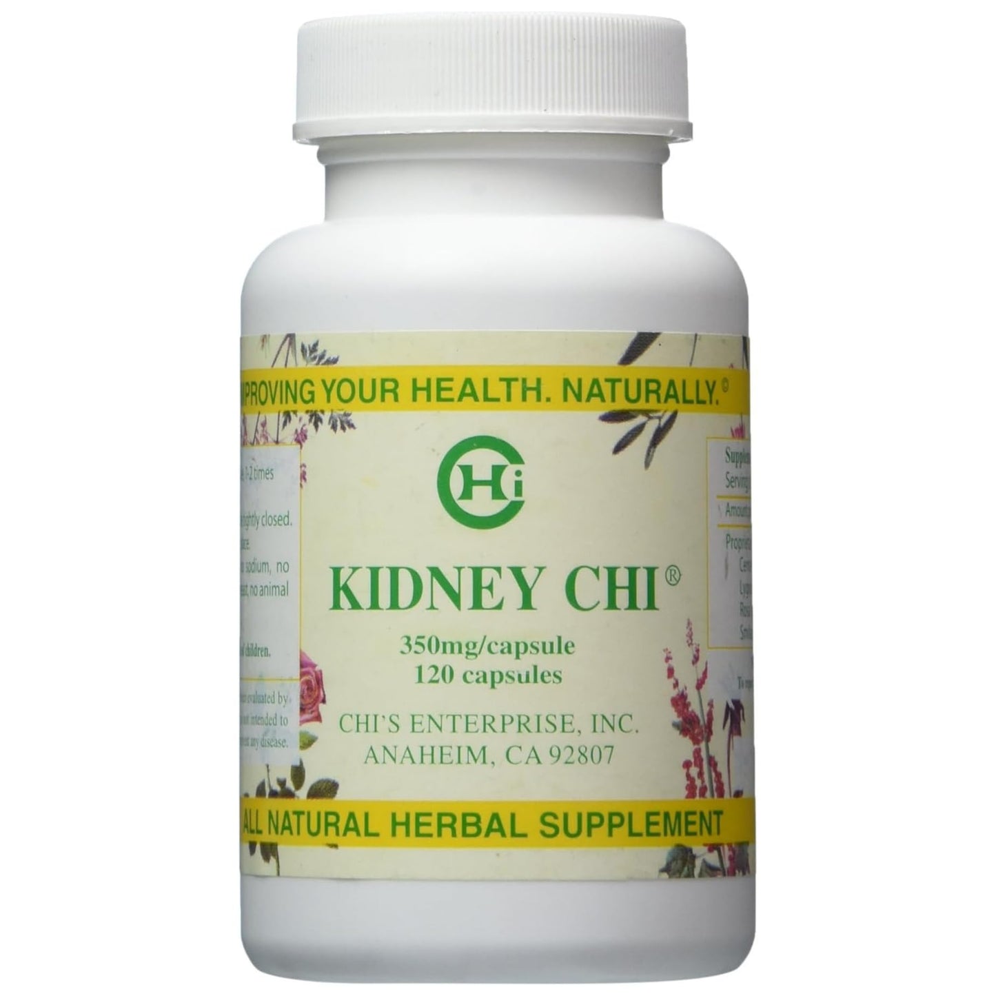 Chi's Enterprise Kidney Chi Capsules, 120 Count