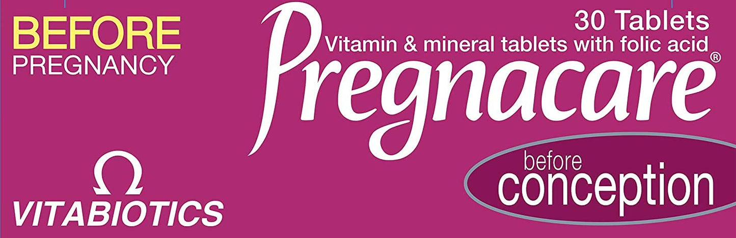 Pregnacare Before Conception 30 Tablets